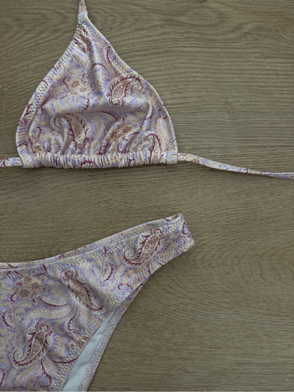 Paisley Triangle Bikini Set - Picture 4 of 5